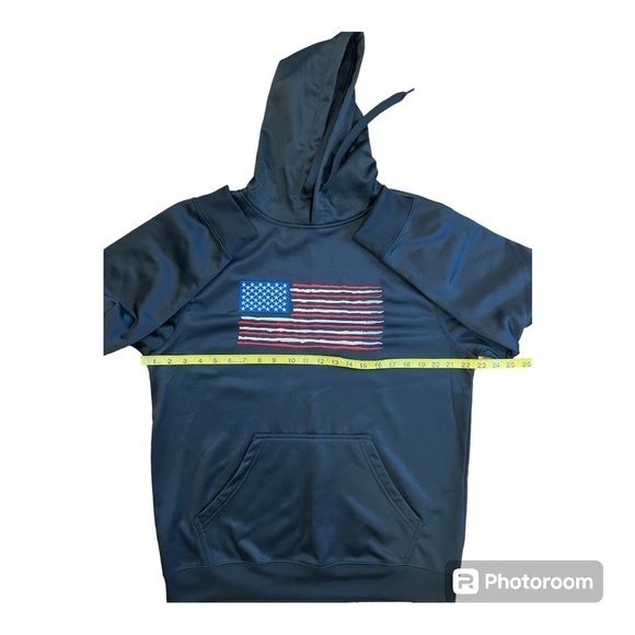 Ranger American Flag Hoodie Size M Unisex - Picture 5 of 9